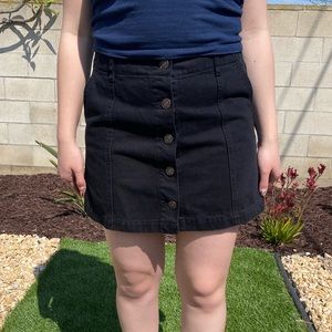 Black Mini Skirt